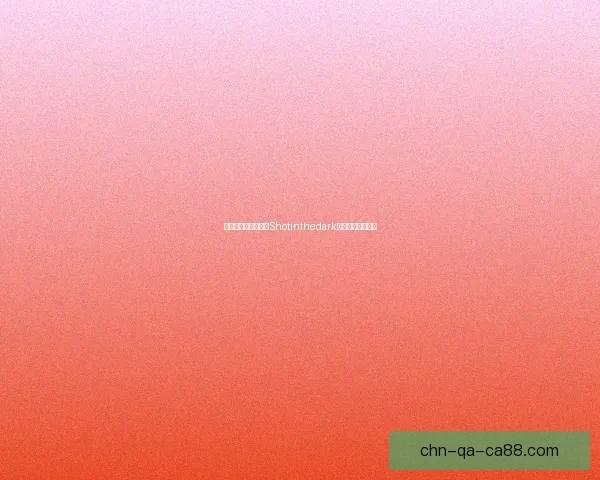 在黑暗中射击：探索Shotinthedark背后的意义与影响